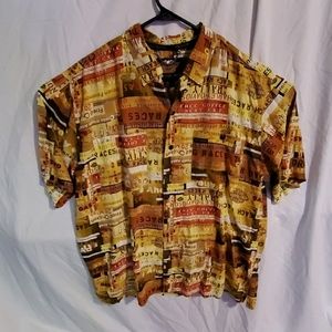 Nice XL Harley Davidson button up Retro Shirt